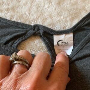 Zyia active Charcoal jumpsuit size medium